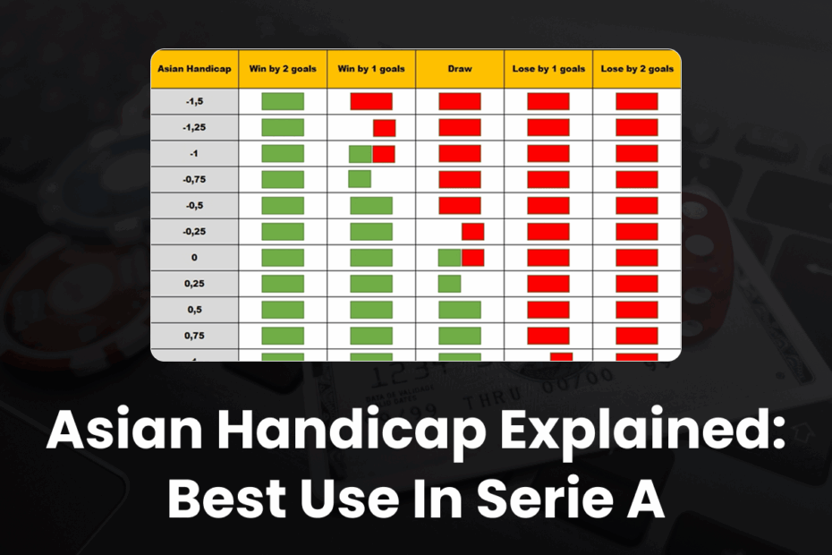 Asian Handicap Explained: Best Use in Serie A