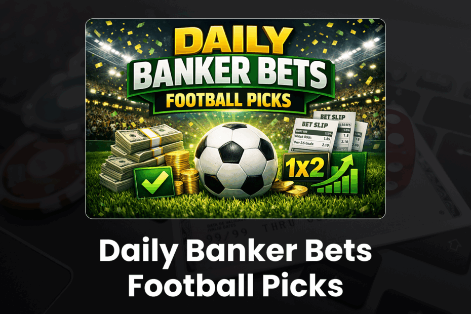 Daily Banker Bets: Sure Football Picks & Tips