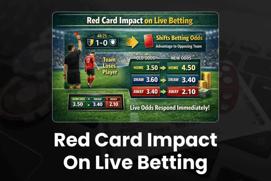 Red Card Impact on Live Betting in UCL