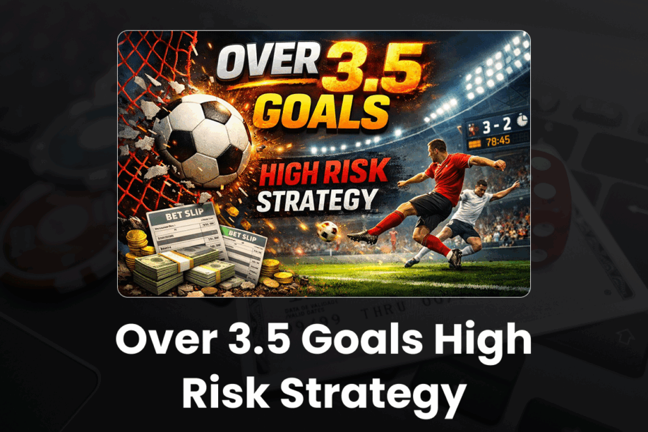 Over 35 Goals High Risk Strategy - 96.com official website Over 3.5 Goals High Risk Strategy