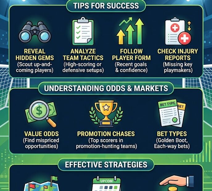 Top Scorer Betting Lower Divisions, Tips, Odds and Strategy